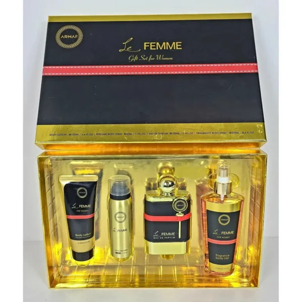 Armaf Le Femme EDP (Dama) - Pc 4 SP 100 ml; BL 100 ml; BM 250 ml; BS 50 ml